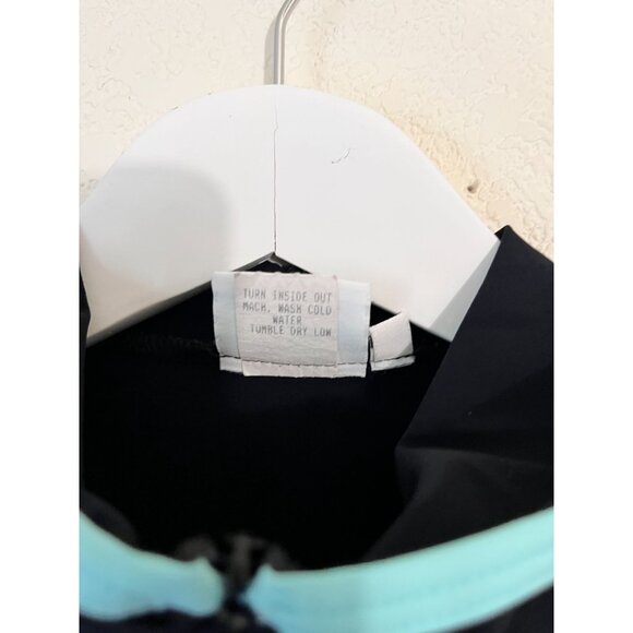 LBH Womens Lightweight Jogging Athletic Hooded Jacket Small Black Stretch Active - Picture 3 of 9